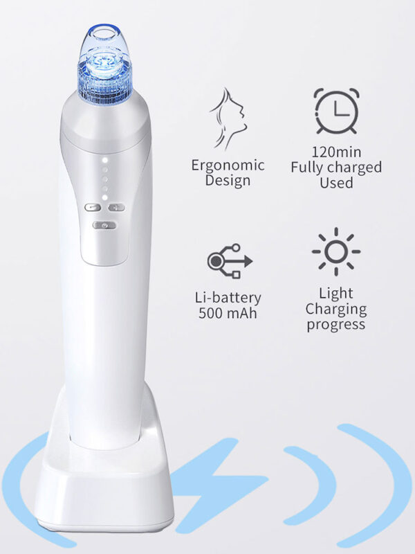 Electric Blackhead Suction Instrument – At-Home Acne & Pore Cleaner - Image 2