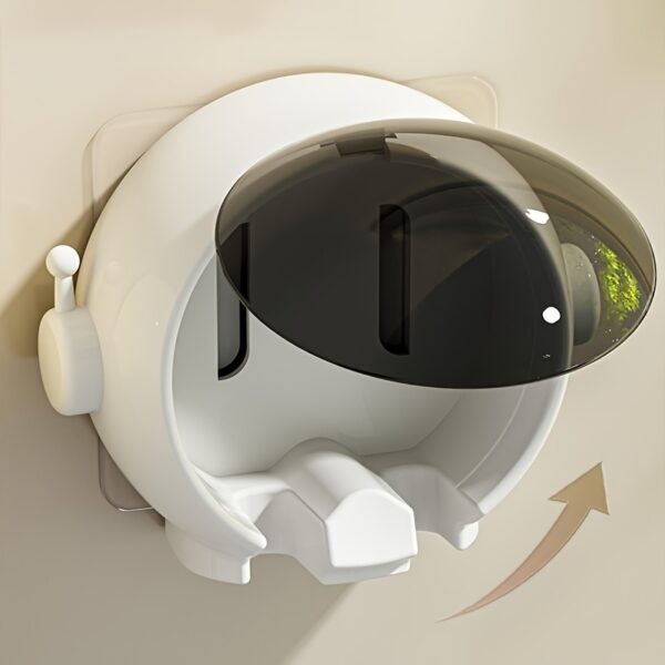Astronaut Toothbrush Holder – Wall-Mounted, No-Drill, Space-Saving Design - Image 8
