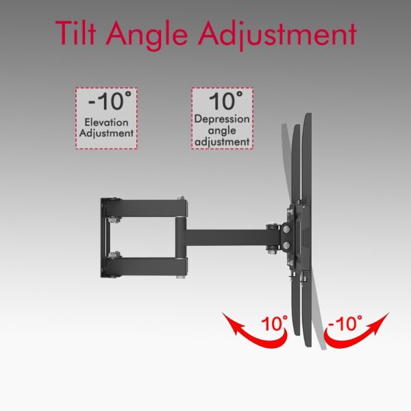 TMDS-105 Wall-Mounted TV Stand – Full Motion, Heavy-Duty, Adjustable - Image 2