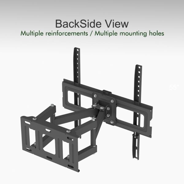 TMDS-105 Wall-Mounted TV Stand – Full Motion, Heavy-Duty, Adjustable - Image 4