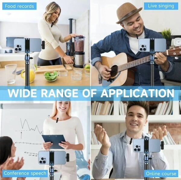 Wireless Lavalier Microphone – Rechargeable, Plug & Play USB-C - Image 7