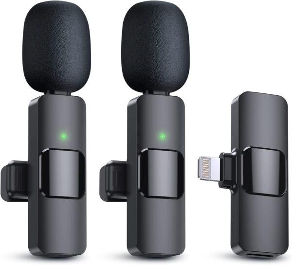 Wireless Lavalier Microphone – Rechargeable, Plug & Play USB-C - Image 4