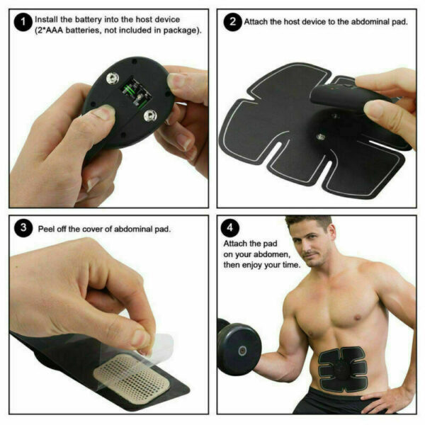 Electric Muscle Toner Machine – ABS Toning Belt - Image 6