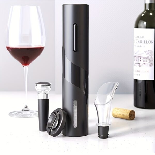 Intelligent Automatic Electric Wine Opener Set – Complete Kit - Image 2