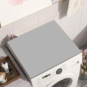 Gray Anti-Vibration Washing Machine Mat – Shock Absorption & Noise Reduction