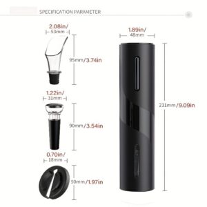 Intelligent Automatic Electric Wine Opener Set – Complete Kit