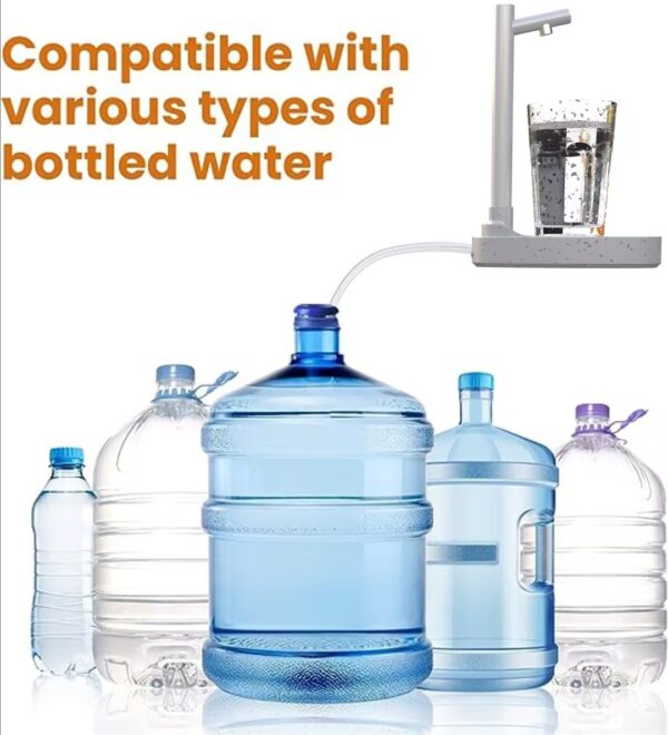Automatic Rechargeable Water Dispenser with Extension Stand - Image 6