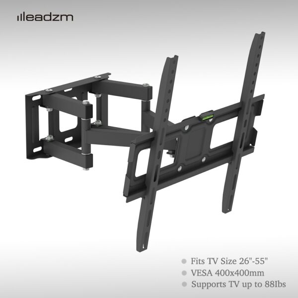 TMDS-105 Wall-Mounted TV Stand – Full Motion, Heavy-Duty, Adjustable - Image 10