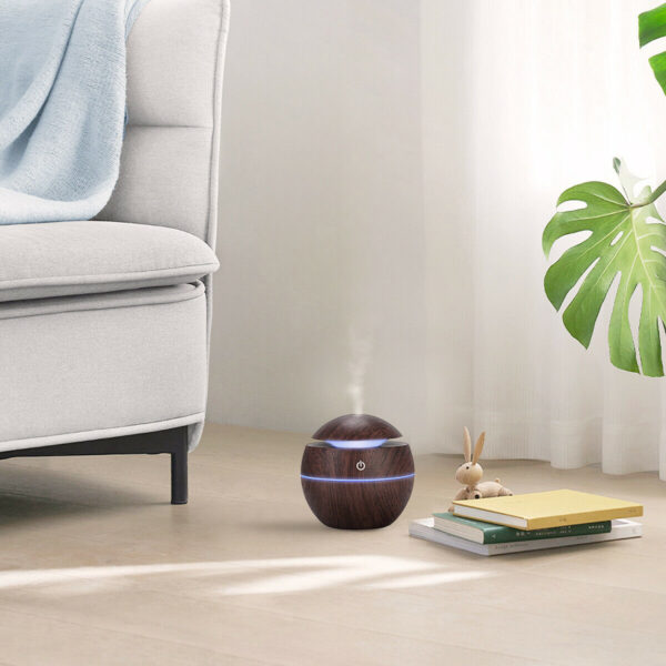 USB Aroma Humidifier with 7-Color LED Lights – Ultrasonic Cool Mist Diffuser - Image 4